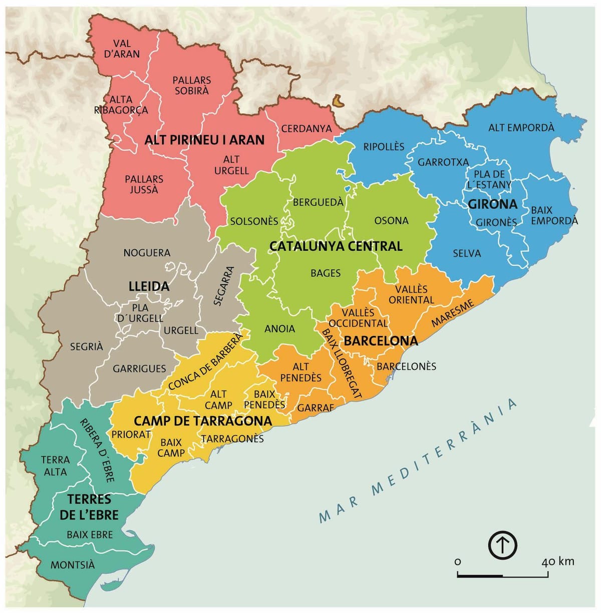 図カタロニアバルセロナ