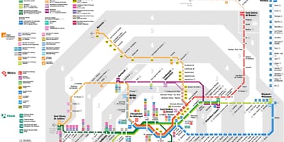 Rodalies地図